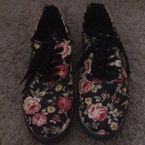 Floral mossimo sneakers